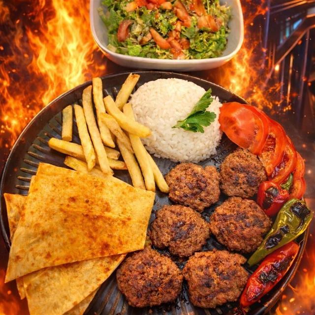 Köfte Porsiyon – Köfte plate | Look Döner Mahmutlar